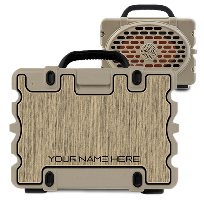 "Whose Is It" - Custom Speaker Shell for Turtlebox or Ecoxgear Defender