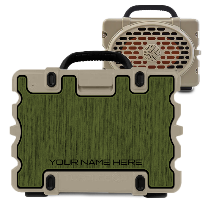 "Whose Is It" - Custom Speaker Shell for Turtlebox or Ecoxgear Defender