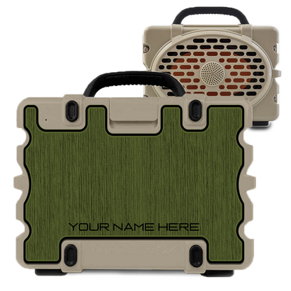 "Whose Is It" - Custom Speaker Shell for Turtlebox or Ecoxgear Defender