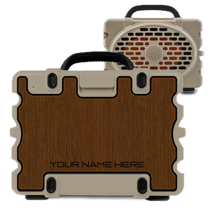 "Whose Is It" - Custom Speaker Shell for Turtlebox or Ecoxgear Defender