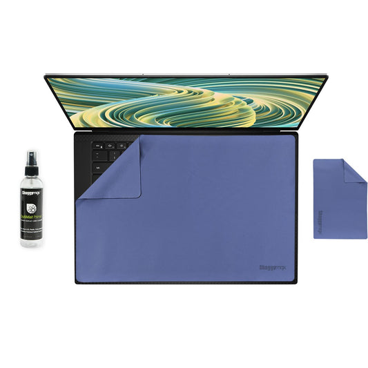 15.6" Laptop Screen Protector Keyboard Cover Cleaner Kit UnderWare Pac