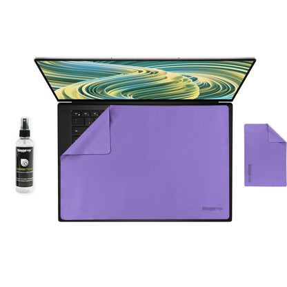 Dell XPS 15 Laptop Screen Protector Keyboard Cover Cleaner Kit UnderWare Pac