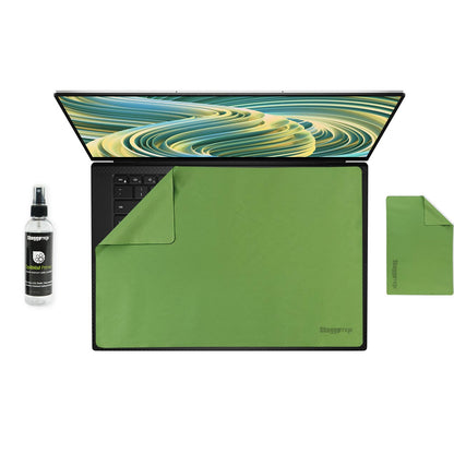 15.6" Laptop Screen Protector Keyboard Cover Cleaner Kit UnderWare Pac