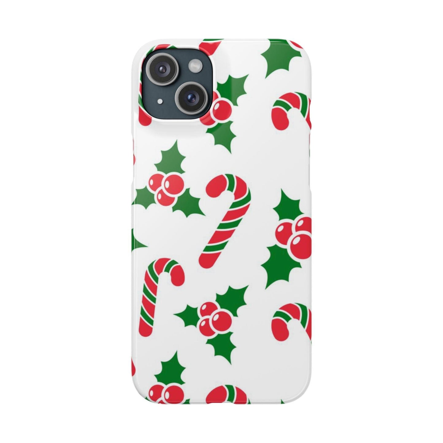 Custom iPhone Tough Phone Case – Christmas Santa Holiday Design, Festive Xmas Protection - covers4phones