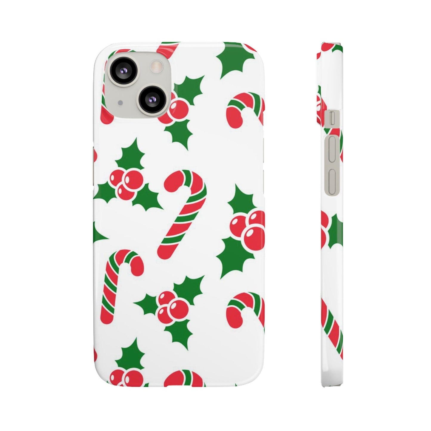 Custom iPhone Tough Phone Case – Christmas Santa Holiday Design, Festive Xmas Protection - covers4phones