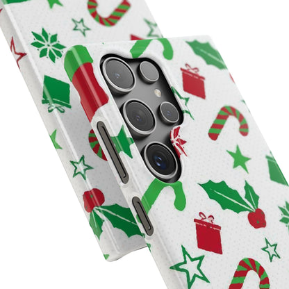 Custom Samsung Tough Phone Case – Christmas Santa Holiday Design, Festive Xmas Protection - covers4phones
