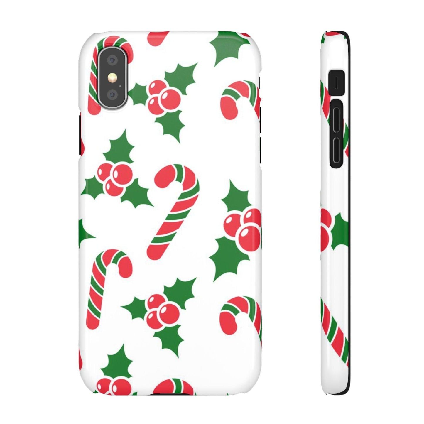 Custom iPhone Tough Phone Case – Christmas Santa Holiday Design, Festive Xmas Protection - covers4phones