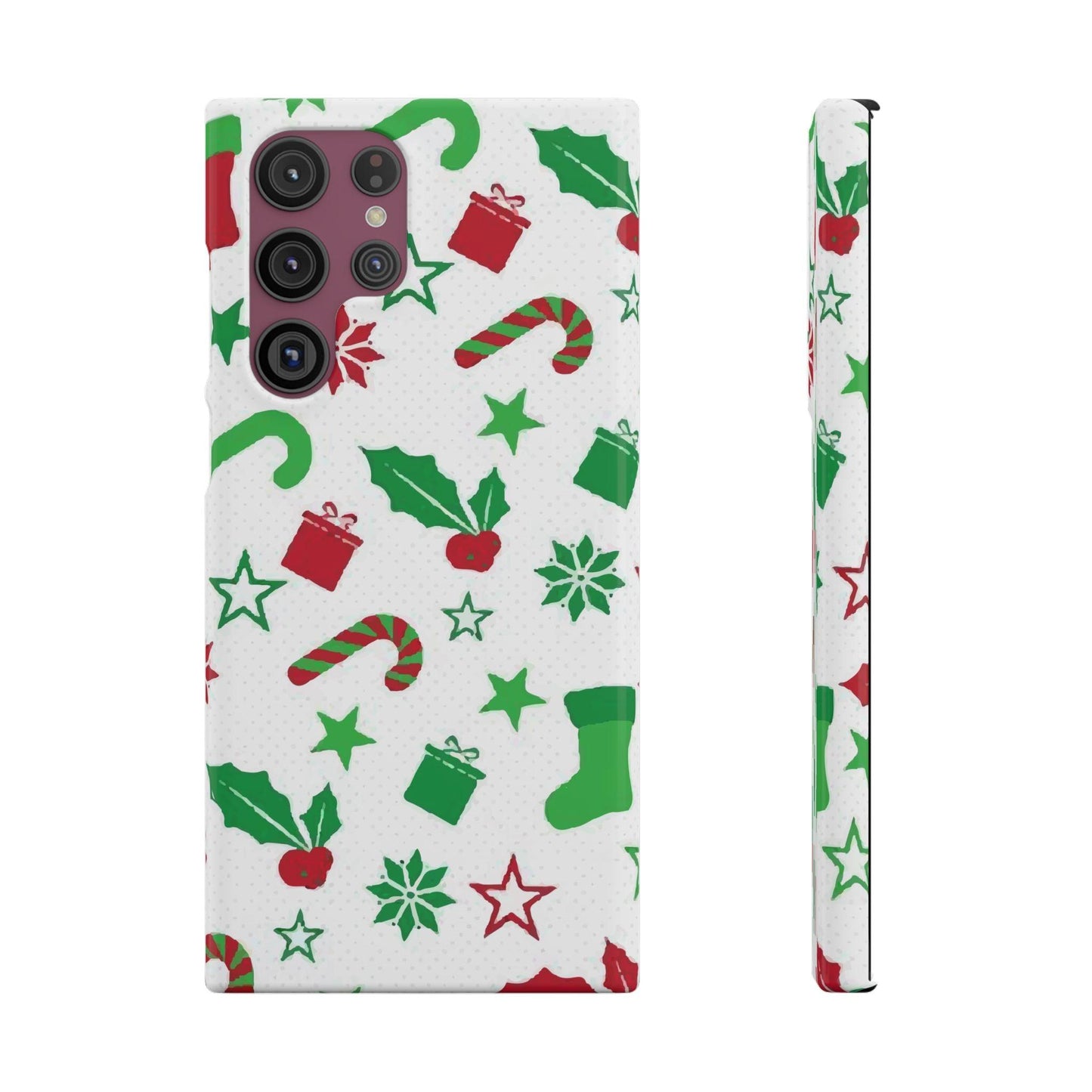 Custom Samsung Tough Phone Case – Christmas Santa Holiday Design, Festive Xmas Protection - covers4phones