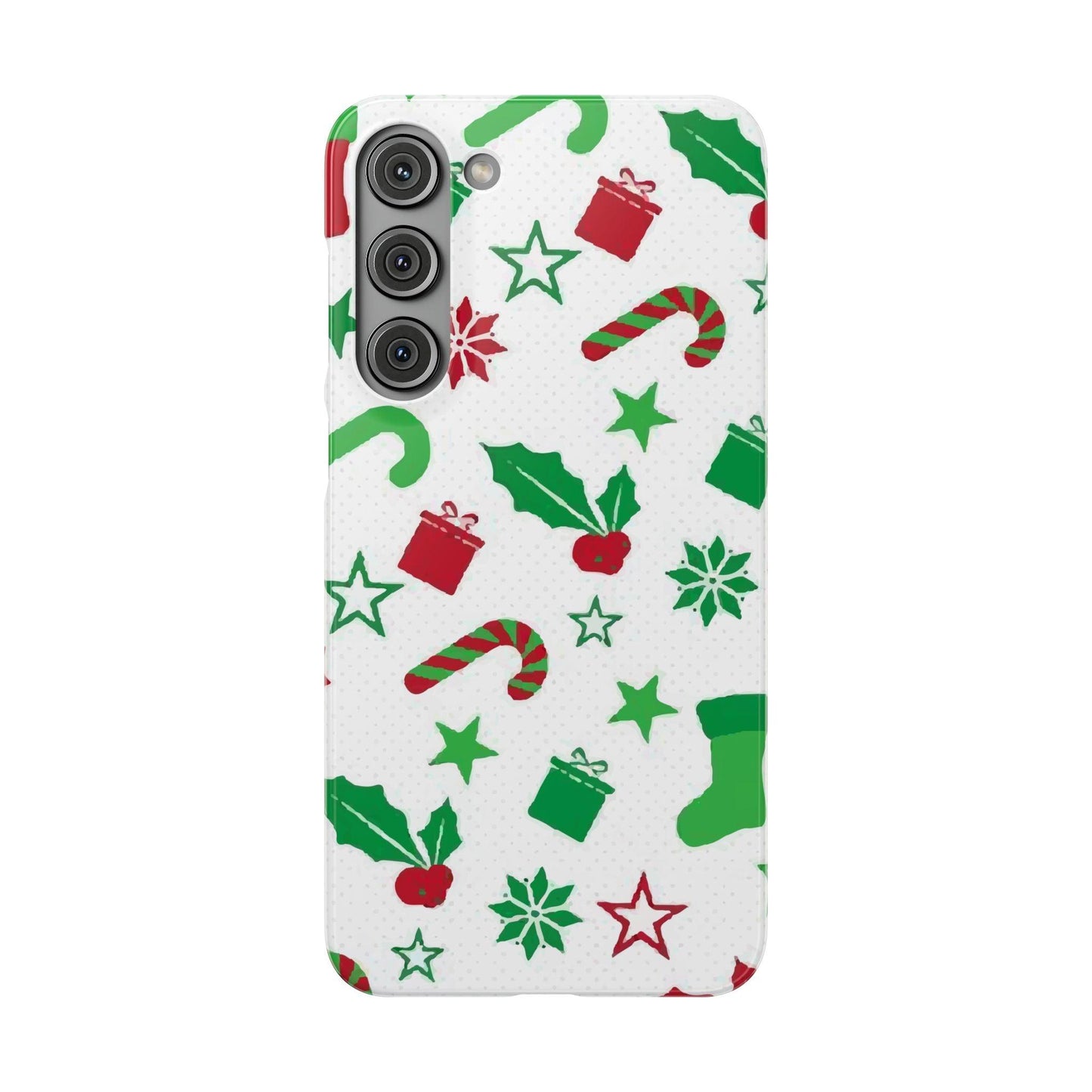 Custom Samsung Tough Phone Case – Christmas Santa Holiday Design, Festive Xmas Protection - covers4phones