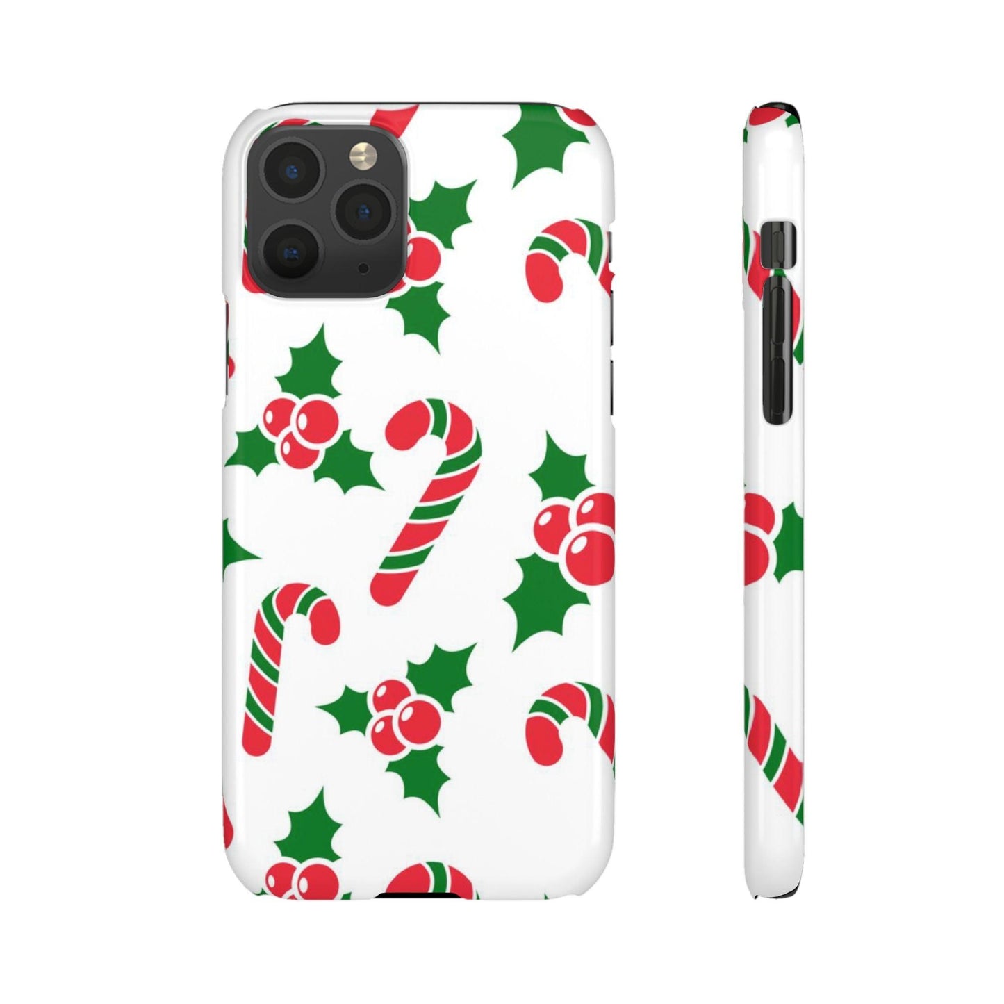 Custom iPhone Tough Phone Case – Christmas Santa Holiday Design, Festive Xmas Protection - covers4phones
