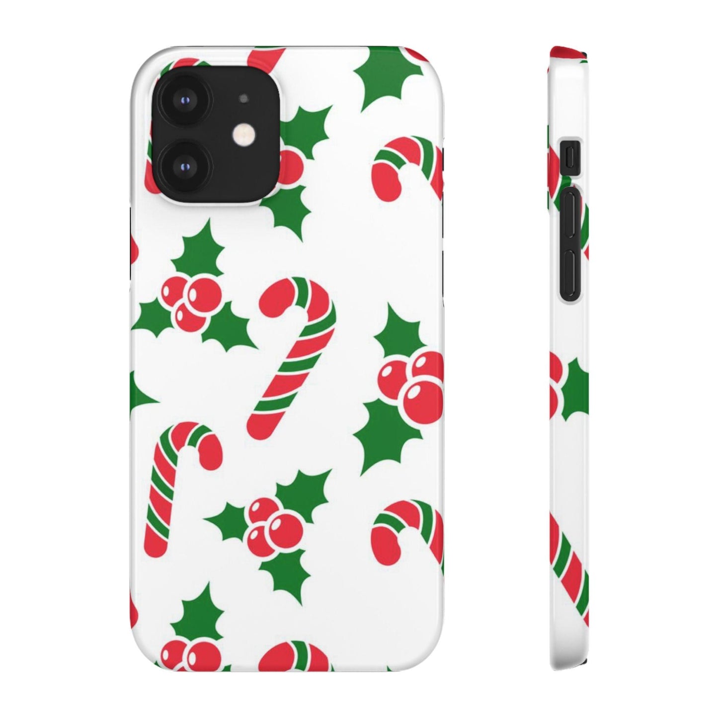 Custom iPhone Tough Phone Case – Christmas Santa Holiday Design, Festive Xmas Protection - covers4phones