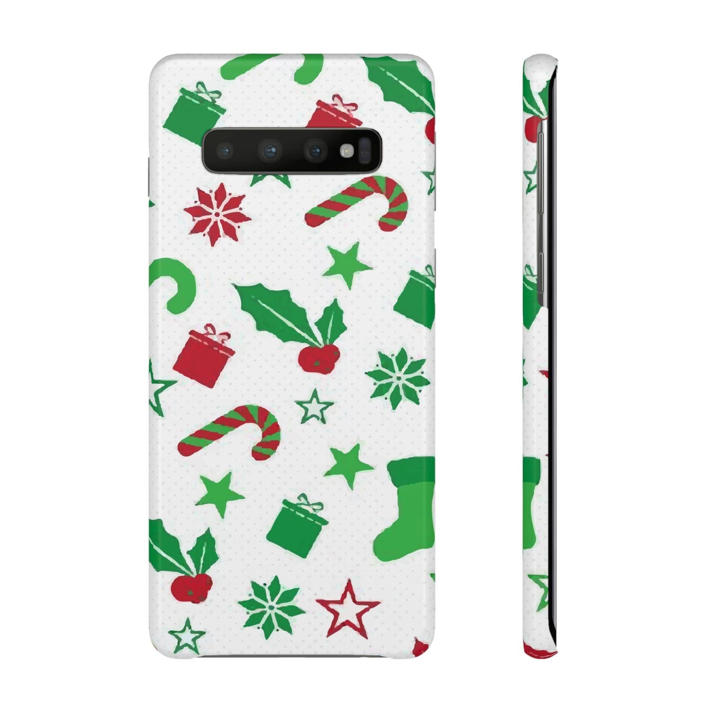 Custom Samsung Tough Phone Case – Christmas Santa Holiday Design, Festive Xmas Protection - covers4phones