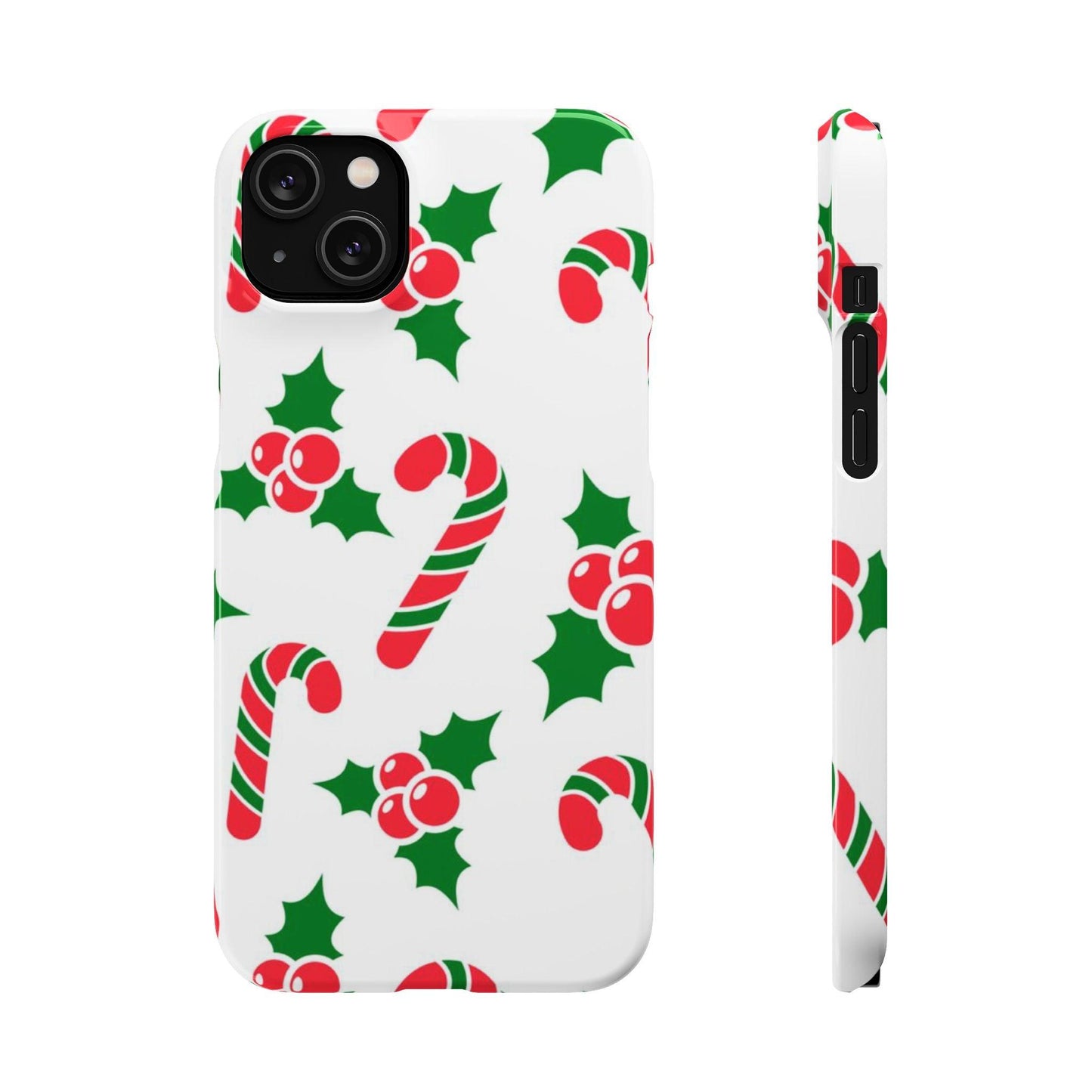 Custom iPhone Tough Phone Case – Christmas Santa Holiday Design, Festive Xmas Protection - covers4phones
