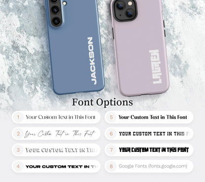 Personalized Name Case for Custom Phone Cases , Unique Phone Cover Gift for Birthday - covers4phones