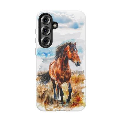 WATERCOLOR HORSE | Tough Phone Case