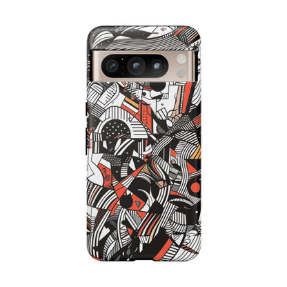 ABSTRACT DOODLE #3 | Tough Phone Case