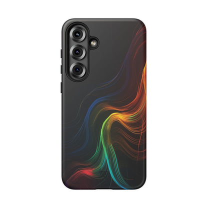 COLORFUL ABSTRACT LINES | Tough Phone Case