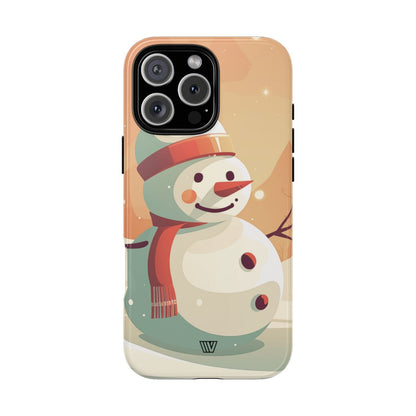 SUNSET SNOWMAN | Tough Phone Case