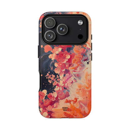 WAVE OF FLOWERS | Tough Phone Case