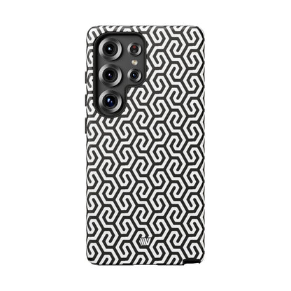 TWISTED GRID | Tough Phone Case