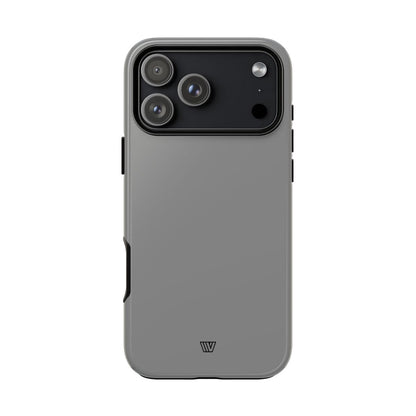 SOLID GRAY | Tough Phone Case