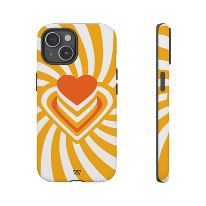 HEART RAY STACK | Tough Phone Case