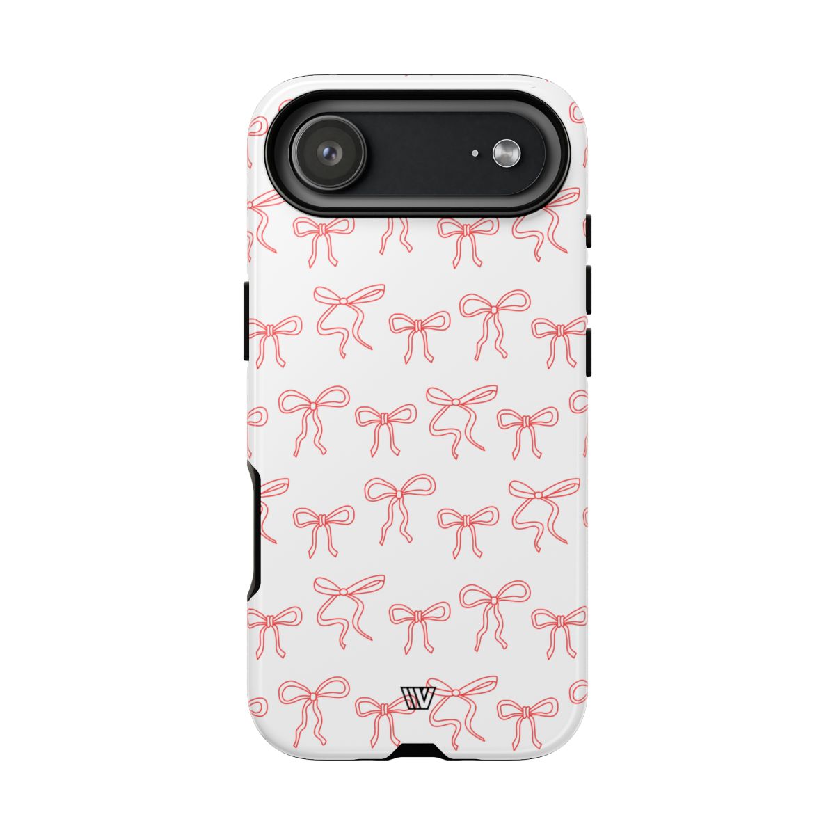 RED RIBBON CHARM | Tough Phone Case