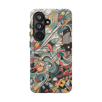 ABSTRACT DOODLE #2 | Tough Phone Case