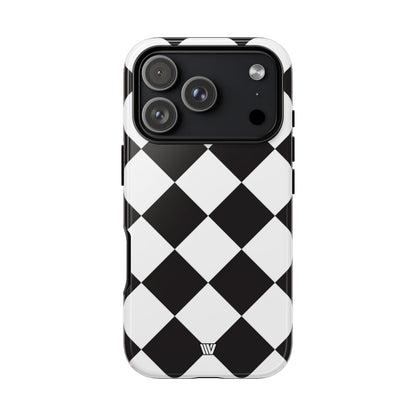BLACK & WHITE DIAMOND | Tough Phone Case