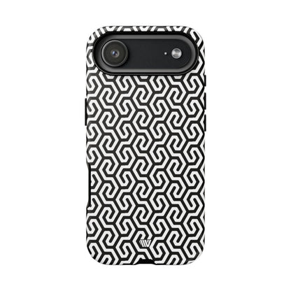 TWISTED GRID | Tough Phone Case