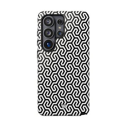 TWISTED GRID | Tough Phone Case