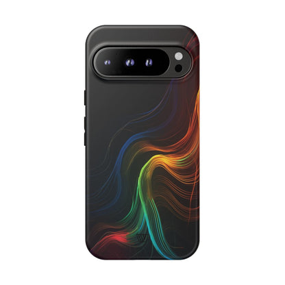 COLORFUL ABSTRACT LINES | Tough Phone Case