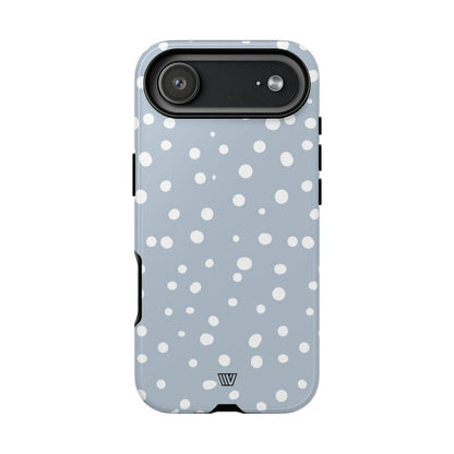 BLUE HAZE DOTS | Tough Phone Case