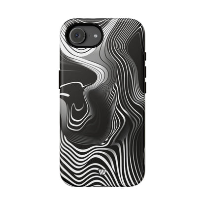 ABSTRACT ZEBRA STRIPES | Tough Phone Case