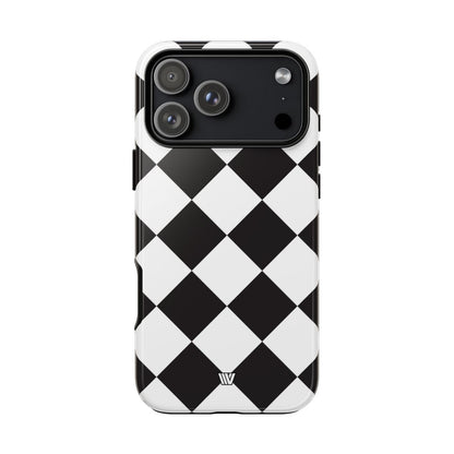 BLACK & WHITE DIAMOND | Tough Phone Case