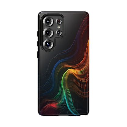 COLORFUL ABSTRACT LINES | Tough Phone Case