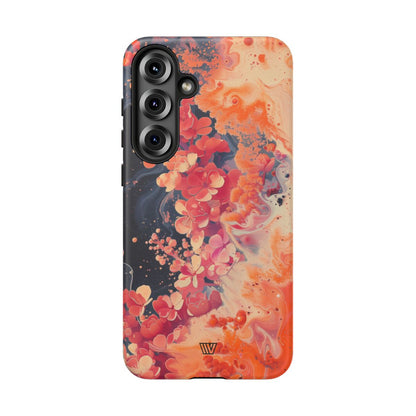 WAVE OF FLOWERS | Tough Phone Case