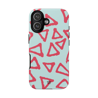 TRIANGLE DOODLE | Tough Phone Case