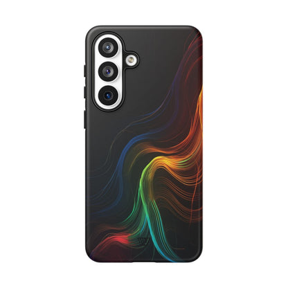 COLORFUL ABSTRACT LINES | Tough Phone Case