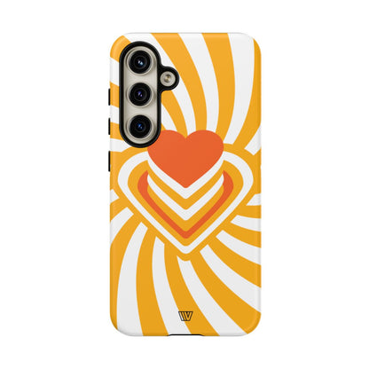 HEART RAY STACK | Tough Phone Case