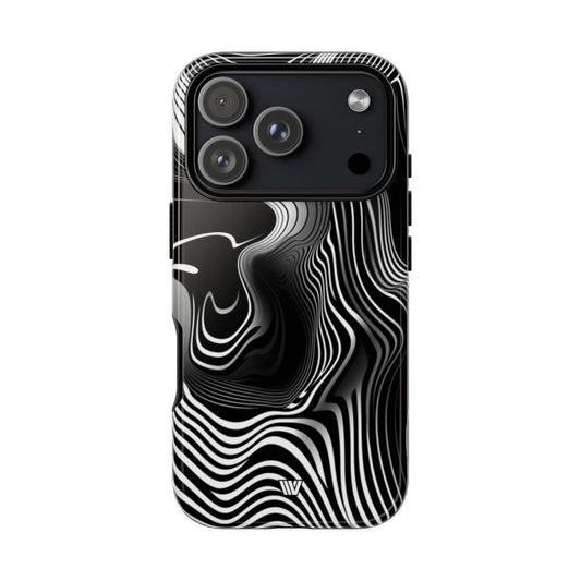 ABSTRACT ZEBRA STRIPES | Tough Phone Case