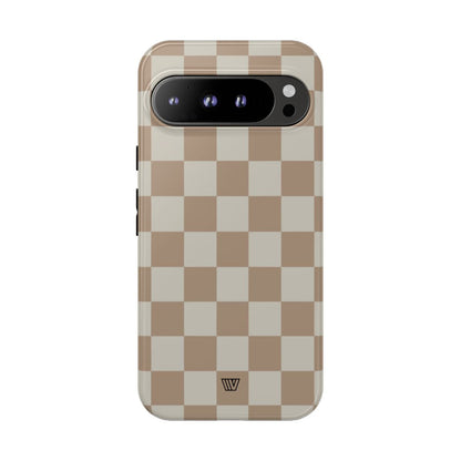 NEUTRAL CHECKERBOARD | Tough Phone Case