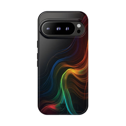 COLORFUL ABSTRACT LINES | Tough Phone Case