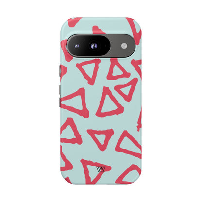 TRIANGLE DOODLE | Tough Phone Case