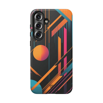 BOLD RETRO LINES | Tough Phone Case