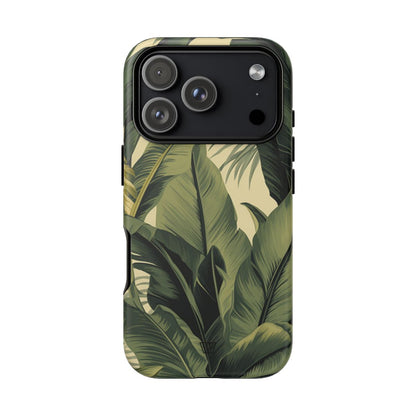 TROPICAL LEAVES | Tough Phone Case
