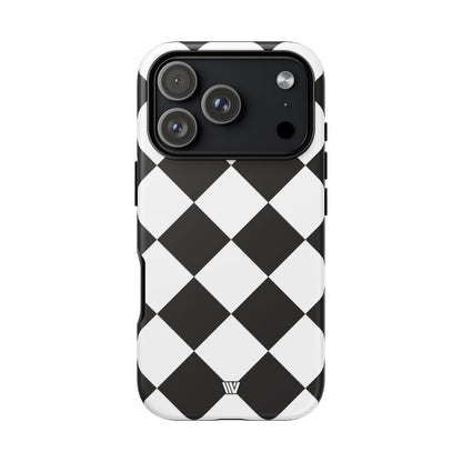 BLACK & WHITE DIAMOND | Tough Phone Case
