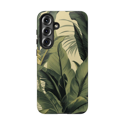 TROPICAL LEAVES | Tough Phone Case