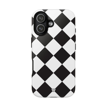 BLACK & WHITE DIAMOND | Tough Phone Case