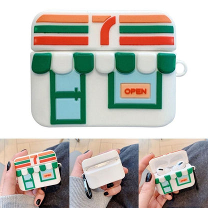 Cartoon Cute Convenience Store Airpods Pro Case